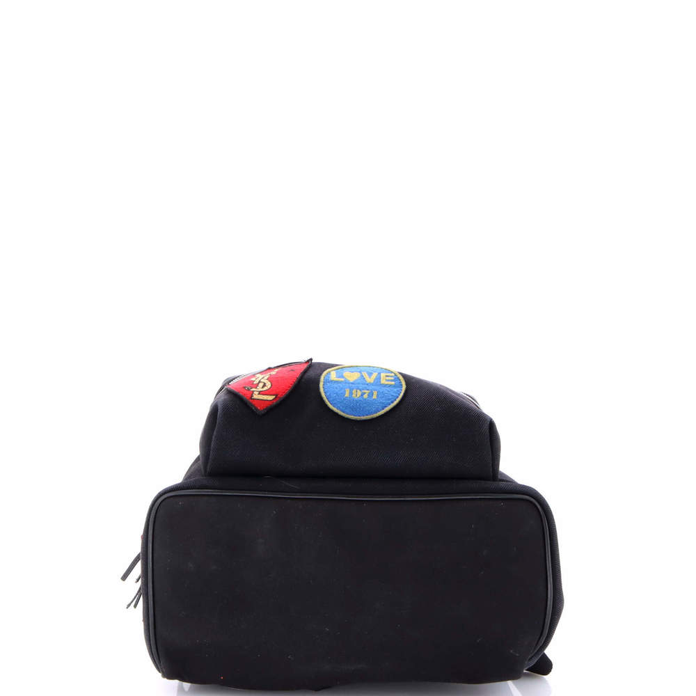 Saint Laurent Medium City Backpack Patch Embellis… - image 4